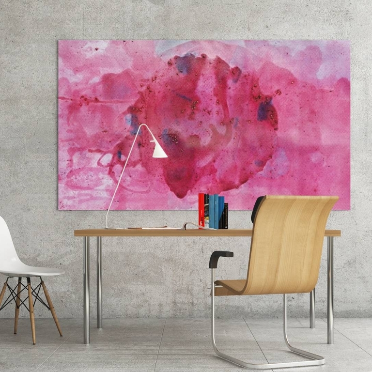 Roter Mond über der Golden Bay - natürliche Farben